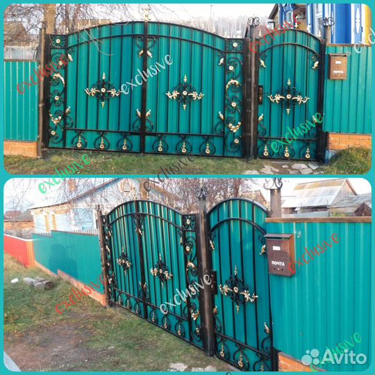 Кованые ворота