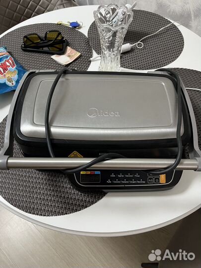 Электрогриль midea mgr 4500