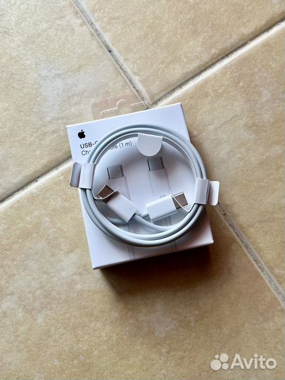 Кабель для зарядки Apple USB-C to USB-C оригинал