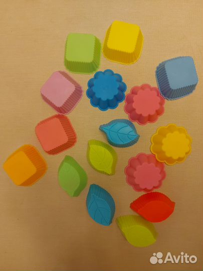 Формочки для кексов силиконовые