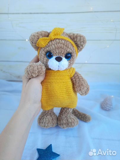 Вязаные игрушки ручной работы