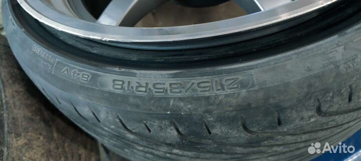 Разноширокие диски 9.5/10.5j 18