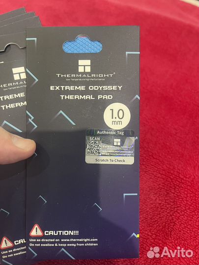 Термопрокладки для видеокарт odyssey thermal PAD