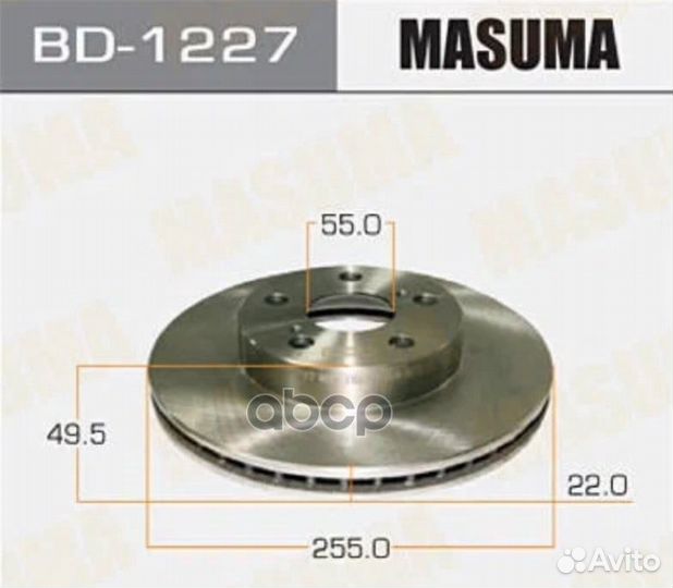 Диск тормозной front lexus/ RX270, 350, 450H