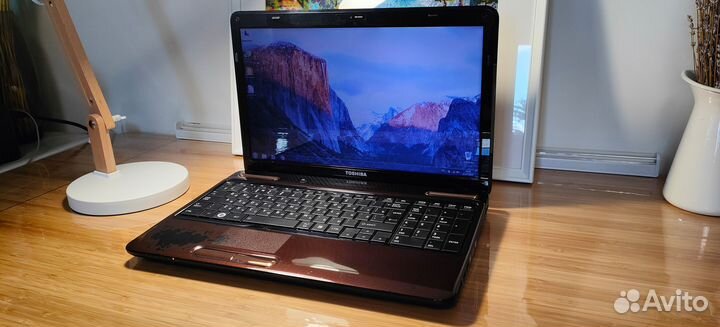 Ноутбук с видеокартой Toshiba 8GB/intel Core i/SSD