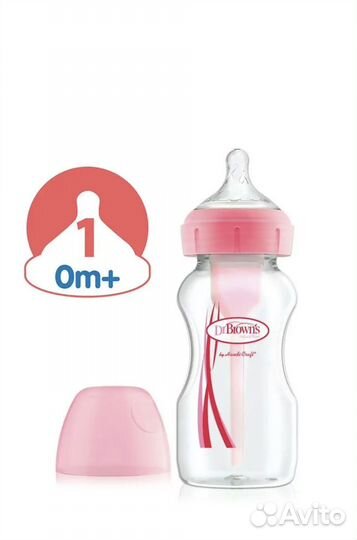Бутылочка для кормления dr browns новая