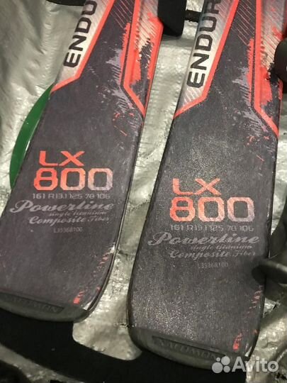 Горные лыжи Саломон, ботинки Саломон, палки чехол