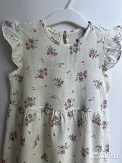 Платье сарафан для девочки hm 98 новое