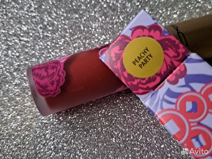 Помада mac Peachy Party лимит выпуск