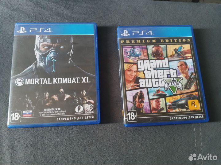 Диски игры для ps4