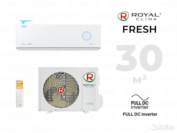 Royal Clima fresh RCI-RF30HN