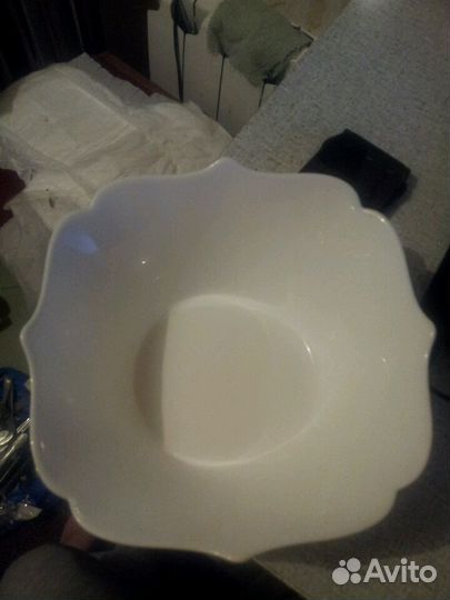 Салатник 24 см новый luminarc authentic большой