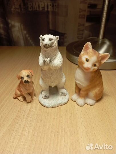Сувениры статуэтки подсвечник декор животные