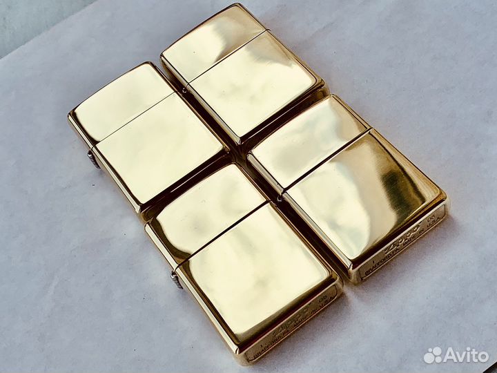 Зажигалки Zippo латунь Оригинал