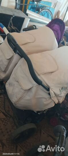 Коляска для двойни
