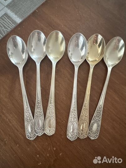 Чайные мельхиоровые ложки