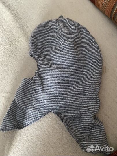 Шапка шлем для мальчика 52 54