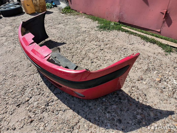 Renault Scenic 1 рестайлинг бампер передний