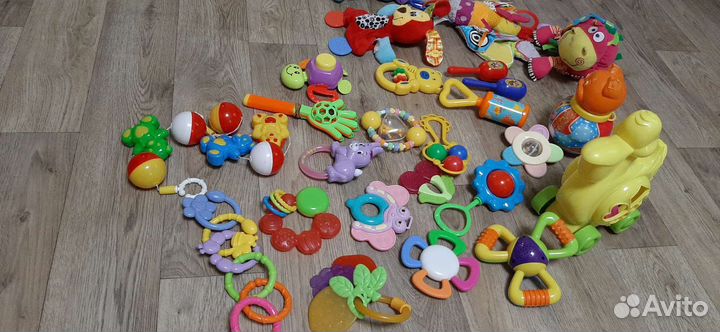 Игрушки пакетом с 0 и до года