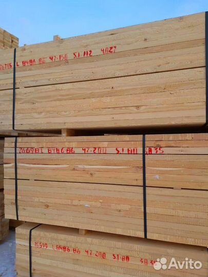 Доска строганная лиственница, индивидуальные разме