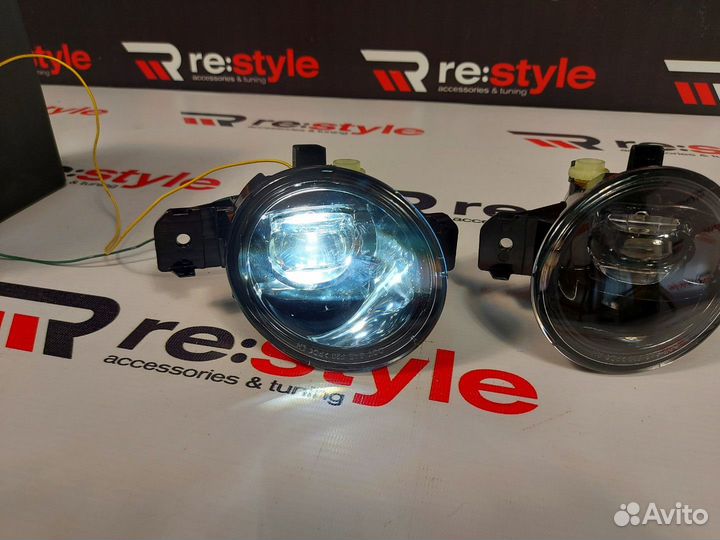 Туманки Nissan 2 уха LED dlaa NS0134 D2403