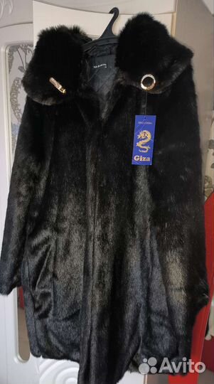 Шуба из эко-норки