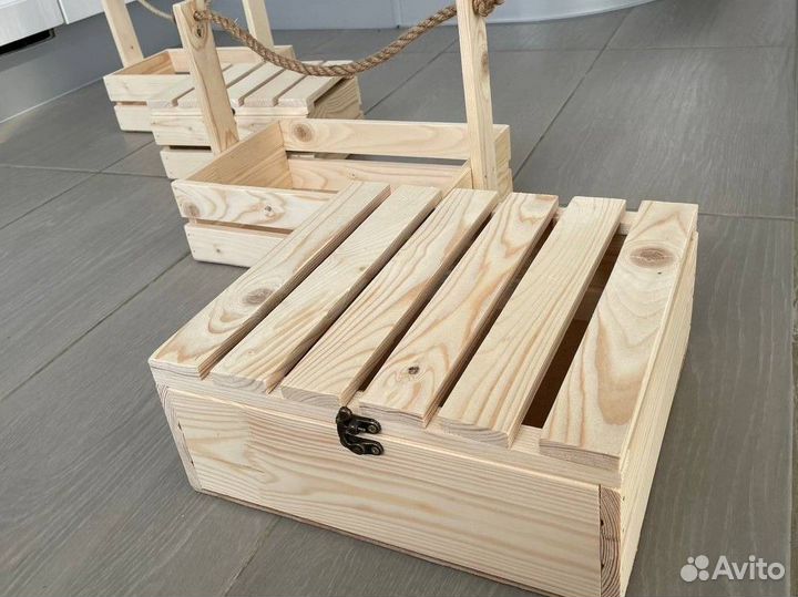 Деревянный ящик на заказ