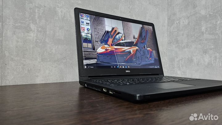 Мощный ноутбук dell в хорошем состоянии