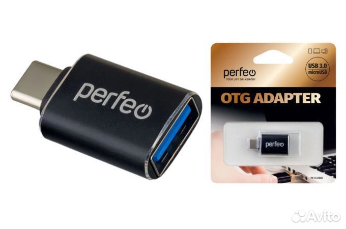 Переходник Type-c на USB OTG Perfeo OB08