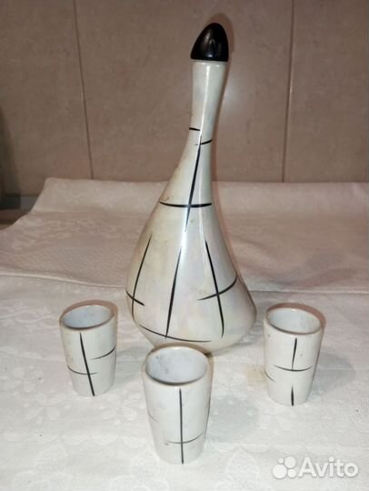 Фарфоровый штоф, стопки СССР