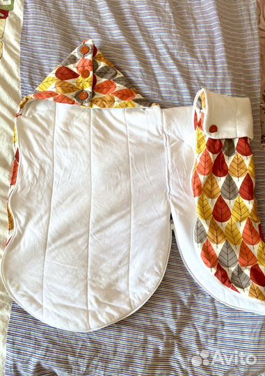 Конверт одеяло на выписку лето/осень