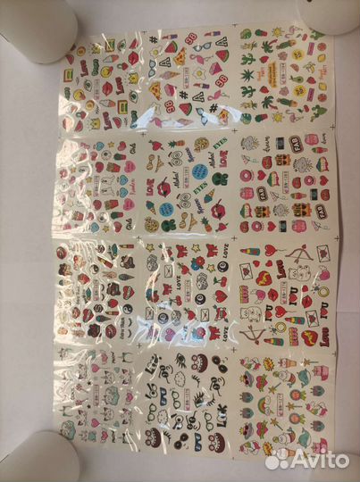 Наклейки для ногтей