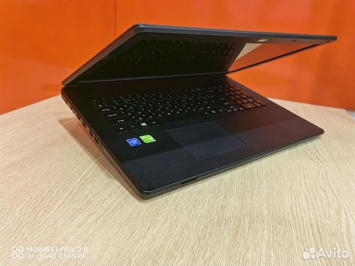 Большой ноутбук Acer 17.3/Intel/Nvidia