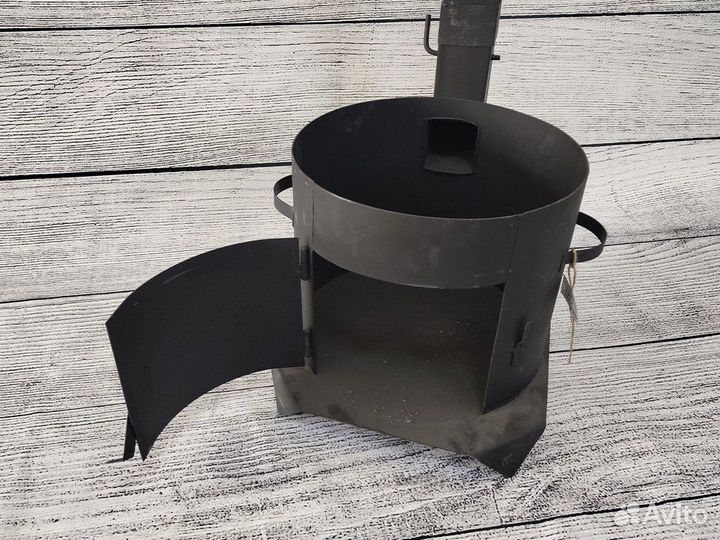 Печь с трубой 12л. разборные ножки
