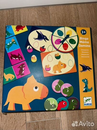 Djeco игра 3 в 1