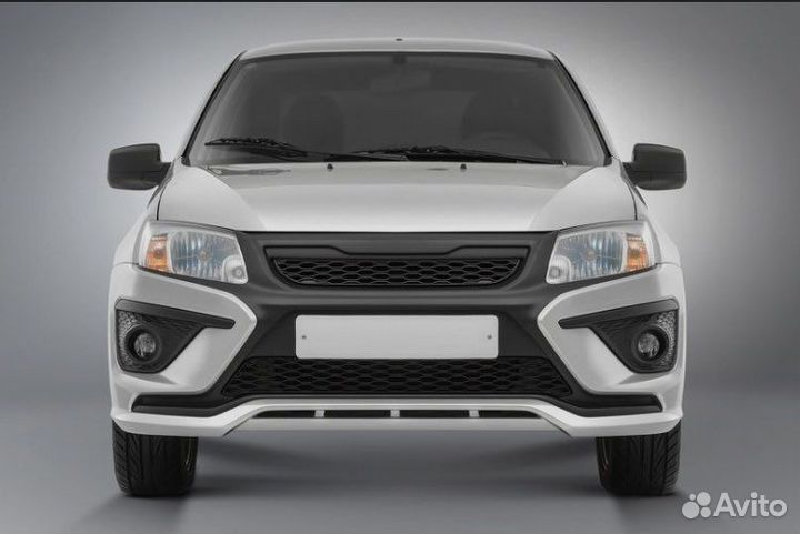 Бампер передний xmug LADA granta под окрас