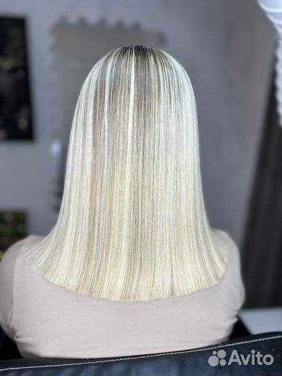 Кератиновое выпрямление