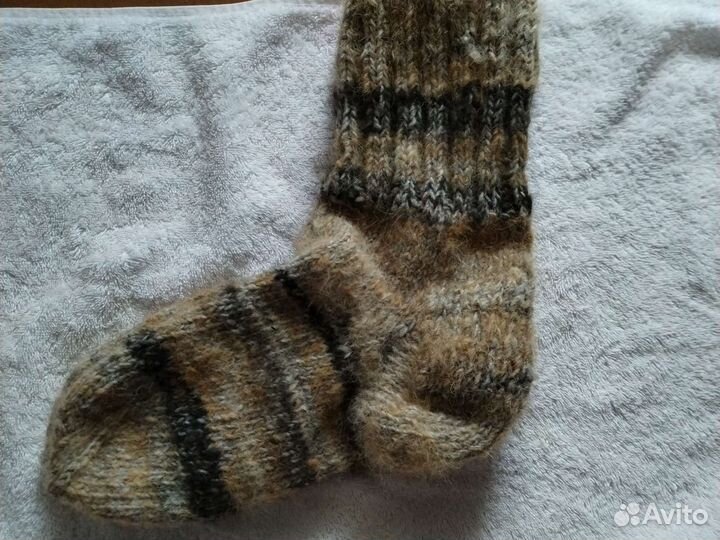 Носки из сабачей шерсти