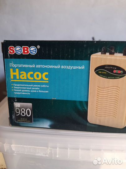 Компрессор для аквариума на батарейках