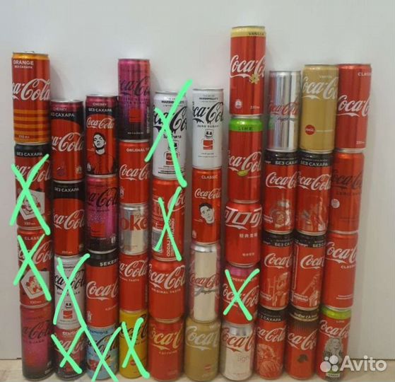 Банки Coca cola от