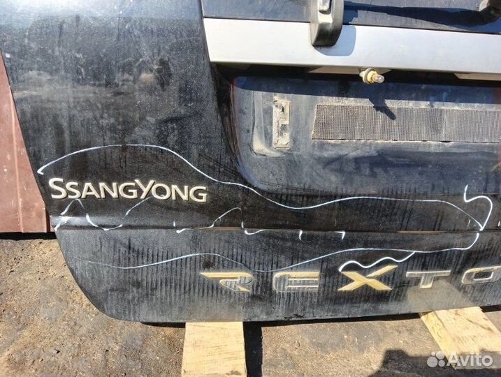Крышка багажника задняя Ssangyong Rexton 1 D27DT