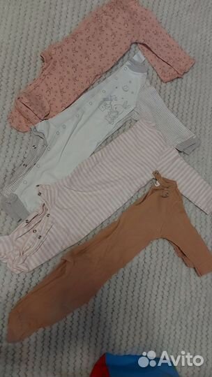 Детские вещи пакетом для девочки до года одежда