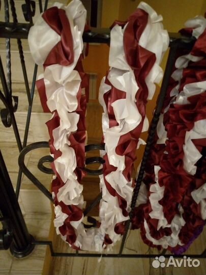 Свадебные ленты на машину