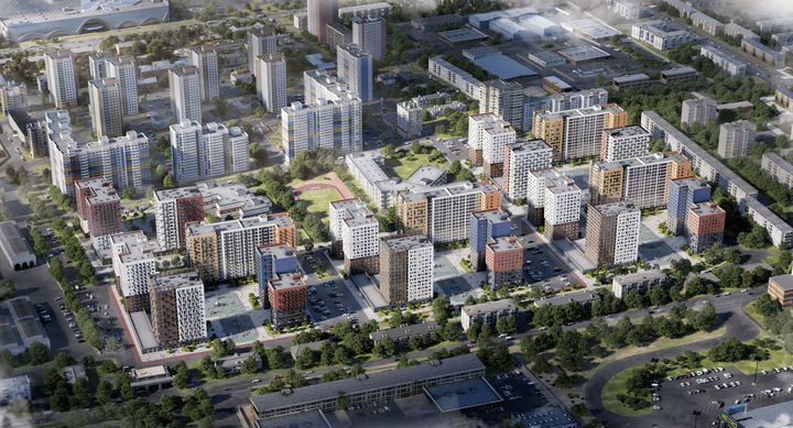 2-к. квартира, 63,7 м², 5/16 эт.