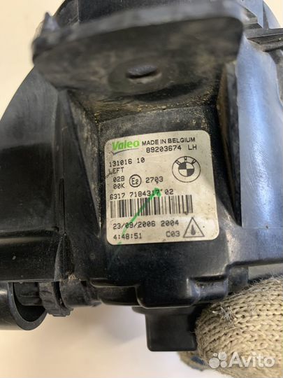 Фара противотуманная левая BMW X5 E70 7184317
