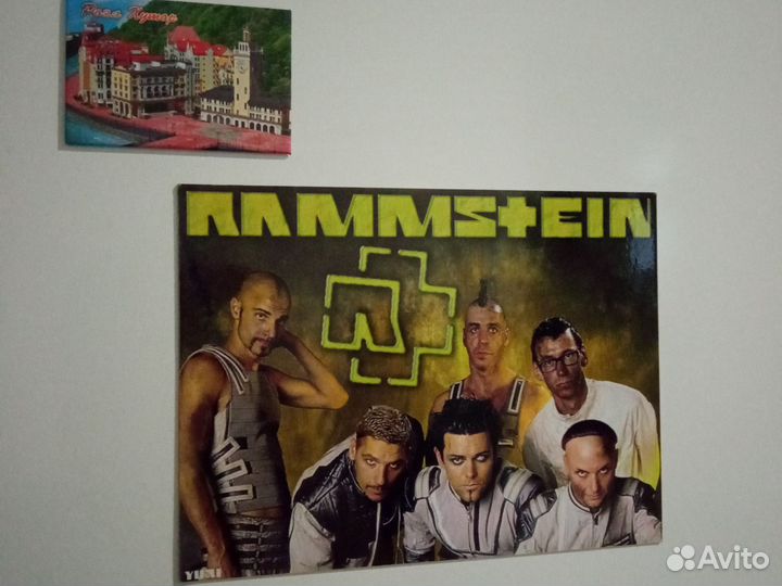 Rammstein магнит на холодильник