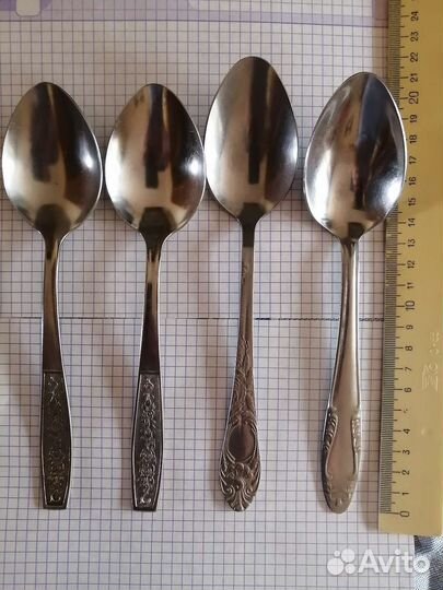 Столовые приборы СССР нержавейка ложки, вилки