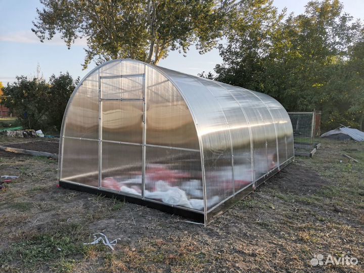 Оцинкованная теплица