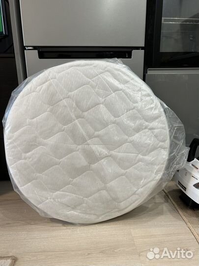 Матрас в кроватку детскую круглую