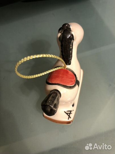 Елочная игрушка, лошадка